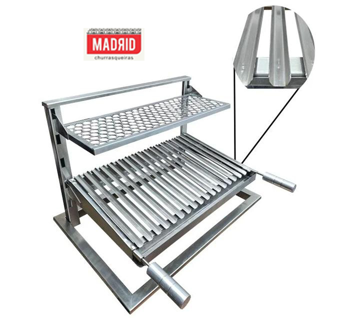  Suporte de fundo INOX 430- 0,60x0,40 - ARGENTINA