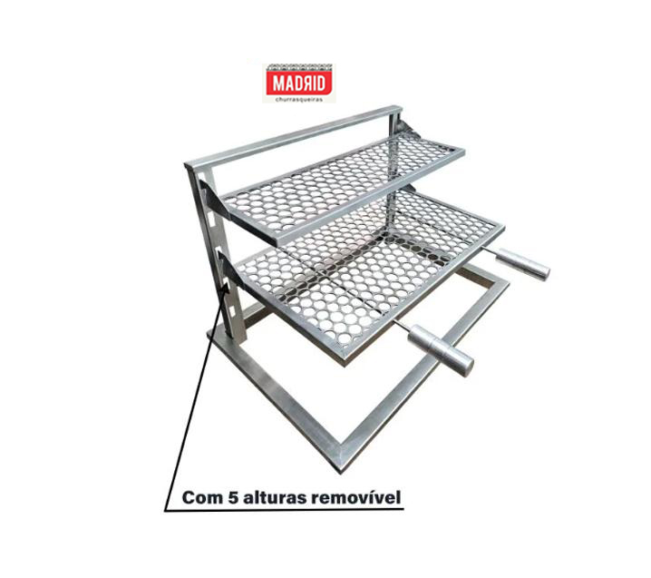 Suporte de fundo INOX 430- 0,60x0,40 - MOEDA